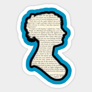 Jane Austen - Pride and Prejudice Sticker